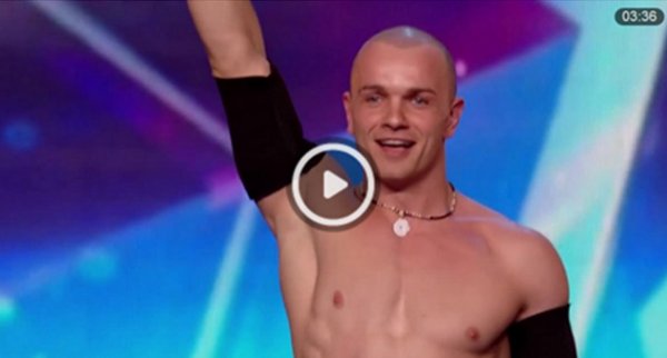 Молдаванин Александру Магала заставил всех ”наложить в штанах” на шоу Britain's Got Talent
