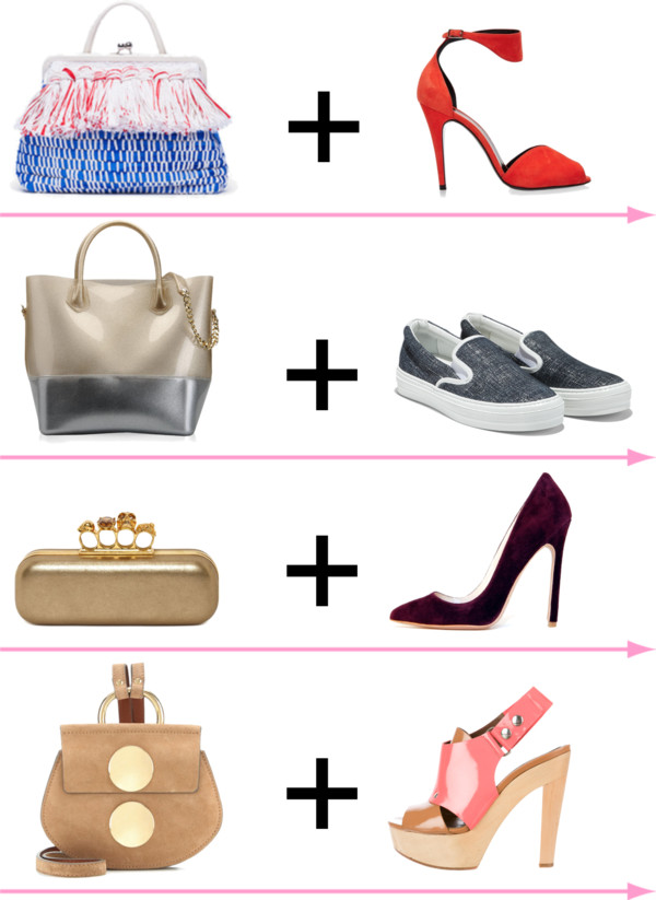 Идеальная пара: правила сочетания сумки и обуви