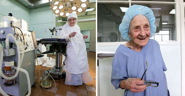 Старейший хирург в мире, она в свои 89 продолжает делать по 4 операции в день