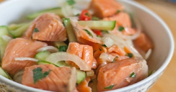 Салат из рыбы по-корейски: съедается в один присест ну очень удачный маринад