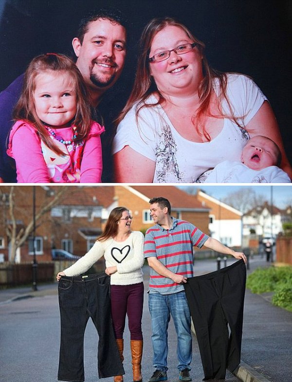 20 пар, похудевших вместе: фото до и после
