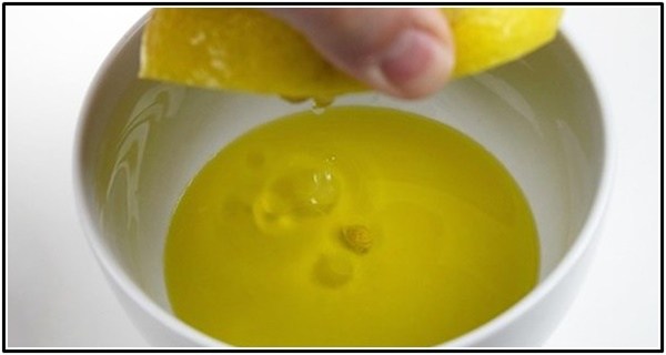 Выжмите 1 лимон, смешайте с 1 столовой ложкой оливкового масла, и вы запомните меня до конца вашей жизни!