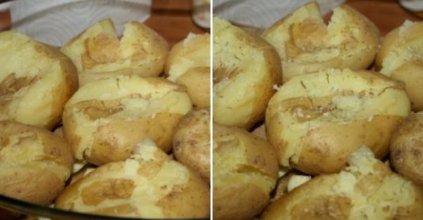 Мятая картошка в духовке — шедевр португальской кухни! Попробуй не слопать всё сама…