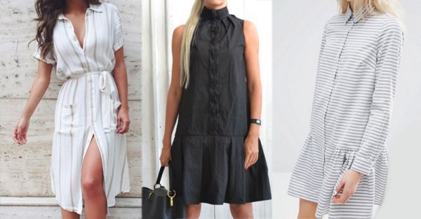 16 стильных вариантов платьев-рубашек, которые безумно популярны этим летом