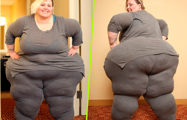 Американка с ожирением получает 2000 долларов за показ своих прелестей по веб-камере