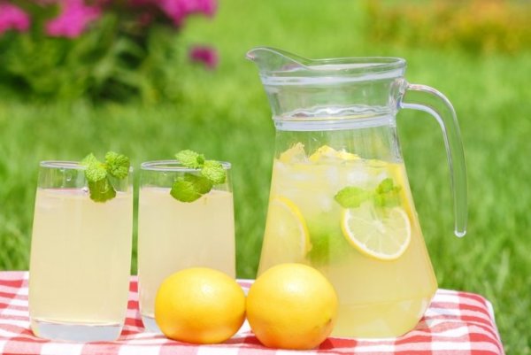 Домашний мятный лимонад — лучший напиток в жару!
