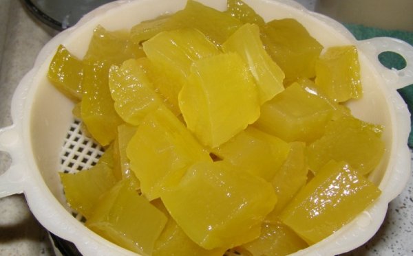 Как приготовить кабачки с соком ананаса