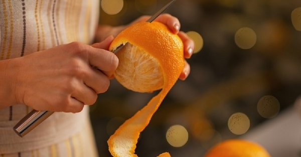 Чем полезна апельсиновая кожура