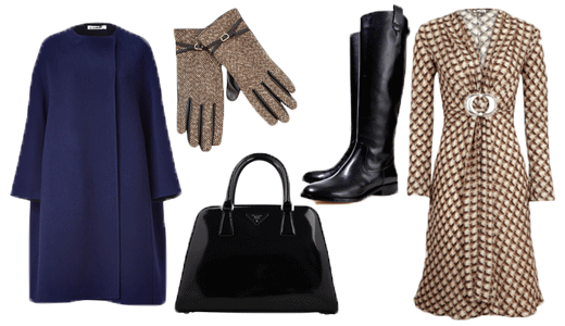 10 стильных вариантов с пальто осень-зима