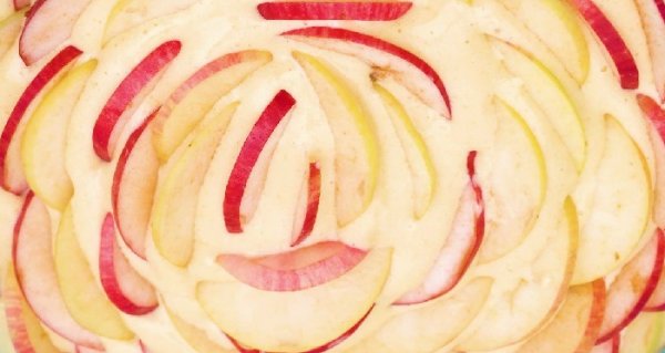 Как приготовить заварные лепешки с яблоками